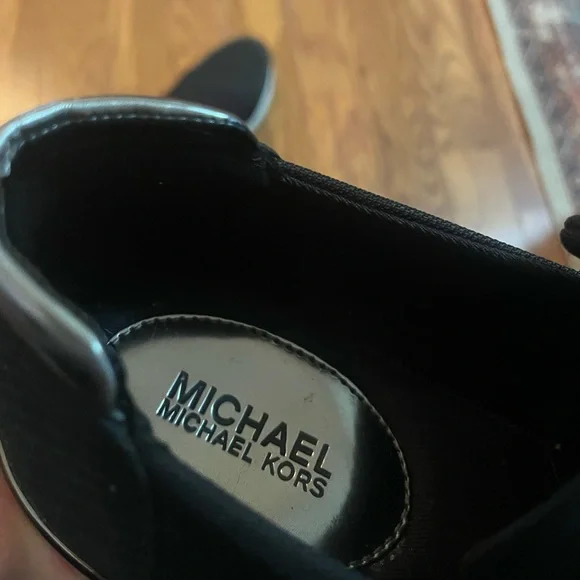 ⚠️ Michael Kors Felix Black and snake print premium trainers/sneakers - Picture 8 of 9